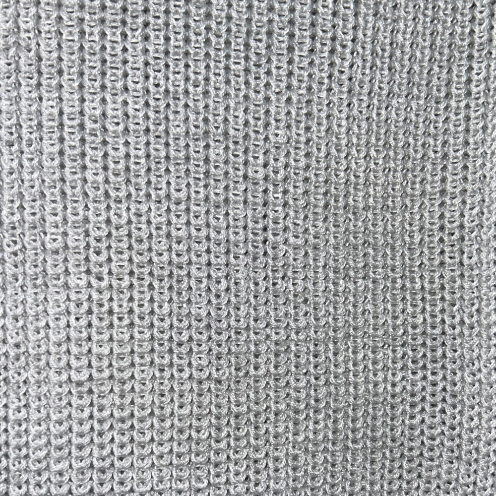Light Gray Knit Tank Top - Sleeveless Summer Essential - Picture 5 of 5